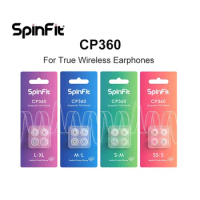 SpinFit CP360 Silicone Eartips for True Wireless Bluetooth Earphone CP-360 1Card with 2pcs(Small/Extra Small) for DUNU Earphones