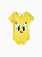 Looney Tunes Baby Bodysuits Yellow