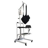 Senyang medical wheel toilet hydraulic lift chair move nursing patient transfer commode chair