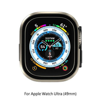 魚骨牌 SwitchEasy Apple 蘋果 Watch Ultra / Ultra 2 (49mm) Modern Hybrid 9H 鋼化玻璃鋁合金保護殼【APP下單最高22%點數回饋】