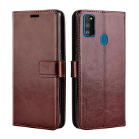 Flip Leather Case for On Samsung Galaxy A21S Cover Case for for Samsung Galaxy A21S A 21S A217F Sm-A217F 6.5