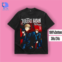 TSHIRT | OVERSIZE | KAOS JUJUTSU KAISEN | T-SHIRT BAJU JAPAN MANGA ANIME JUJUTSU KAISEN | KAOS HITAM