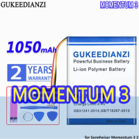 High Capacity GUKEEDIANZI Battery 1050mAh for Sennheiser Momentum 3 momentum3 True Wireless 2 wireless2