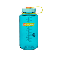 美國《Nalgene》專業水壺1000cc寬嘴水壼 2178-2063 蔚藍色