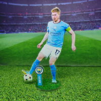 Standee Action Figure Kevin De Bruyne Pemain Man City 2022/2023