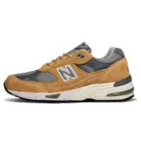 991 MADE IN UK TAN GREY
