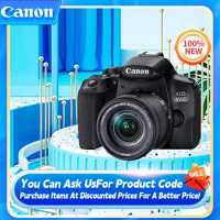 Canon EOS 850D Rebel T8i APS-C DSLR SLR Digital Compact Camera Fotografica Profesional With EF-S 18-55mm F4-F5.6 IS STM Lens