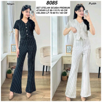 Set stelan rayon premium  #8101 SET BAJU CEWEK SET CELANA PENDEK ST BAJU CEWEK SET KEMEJA celana PEN