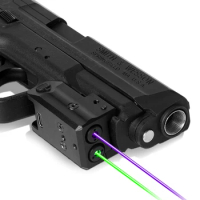 Tactical Green &amp; Purple Laser Sight With USB Rechargeable For Hunting Laser Accessories Airsoft Glock Gun Taurus G2c G3c G2 G3