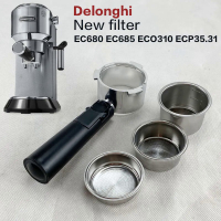 DELONGHI-Cà phê không đáy portafilter cho Delonghi Naked lọc thay thế 51mm Lọc giỏ cà phê phụ kiện.