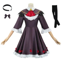 Anime Akemi Homura Cosplay Costume Puella Magi Madoka Magica Uniform Dresses Anime Cosplay Halloween