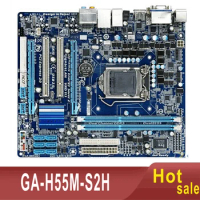 GA-H55M-S2H Mtherboard 8GB LGA 1156 DDR3 Micro ATX Mainboard 100% Tested Fully WorkMA
