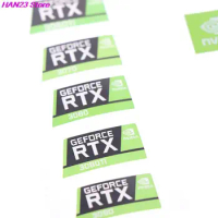 100% brand new 1PCS RTX 3090TI 3080TI 3070 3060 desktop sticker laptop graphics card label Laptop Desktop Label 1.8-4.6m
