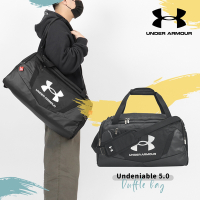 Under Armour 行李袋 Undeniable 5 黑 防潑水 大容量 運動包 多夾層 手提 肩背 行李包 UA 1369222001
