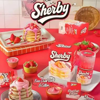 Sherby Cream Strawberry 60ML by 3Point / Liquid Sherby FB 3MG 60ML