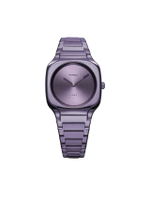 นาฬิกาข้อมือผู้หญิง, รุ่น SQUARE, D1- SQBL02, สีม่วง