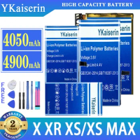YKaiserin Battery For IPhone X XR XS/XS MAX High Quality Batteria Track NO + Free Tools