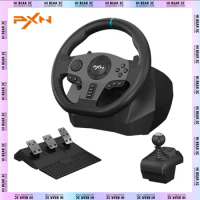 PXN V9 Game Racing Wheel Gaming Racing Wheel Simracing For PS4/PS3/Xbox One/PC Windows/Nintendo Switch/Xbox Series S/X 270°/900°