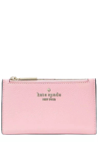 Kate Spade Kate Spade Leila Small Slim Bifold Wallet in Bright Carnation wlr00395