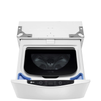 LG樂金不鏽鋼白色下層2公斤溫水洗衣機WT-SD200AHW