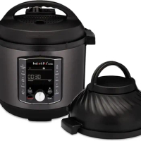 Instant Pot Pro Crisp 11-in-1 Air Fryer and Electric Pressure Cooker Combo with Multicooker Lids that Air Fries, Steams
