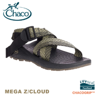 【CHACO 美國 男 MEGA Z/CLOUD 涼鞋-寬織標準款《黑色魔法》】CH-MLM01HK39/越野舒壓運動涼鞋