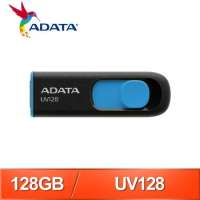 ADATA 威剛 UV128 128G USB3.2 上推式隨身碟《藍》