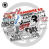 STIKER PACK BAND LOKAL INDIE HINDIA | STIKCER POP INDIE [19 PCS]