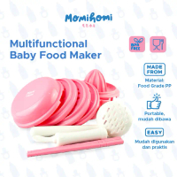 MOMI HOMI Baby Food Maker Grinding Bowl Alat Pembuat Makanan Bayi MPASI Anak set isi 10 pcs Mangkok 