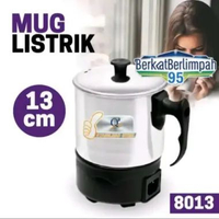 ORIGINAL Q2-8013 (100% ORI) Panci Listrik Mini Mug Listrik 13Cm 1L 330W + Bubble