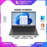 AXIOO MYBOOK HYPE 3 (G12) CORE I3 1215U/8GB/512GB/14 FHD/W11 - GREY (H3-C3C-085R1)