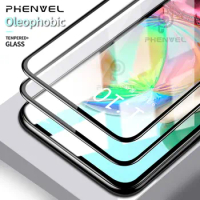 2pcs Glass Film For Samsung Galaxy A21S A71 A03S Screen Protector Full Cover Tempered Glass For Galaxy A41 A01 A11 A31 A51