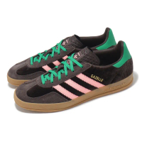 【adidas 愛迪達】德訓鞋 Gazelle Indoor W 女鞋 可可色 粉紅 綠 復古 休閒鞋 愛迪達(JI2714)