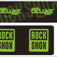 rockshox SUPER DELUXE COIL SELECT sticker road bike rear shock stickers MTB shock decals