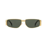 [4.4PRIL KEJUTAN HARGA] Celine Triomphe Metal 06 Sunglasses Gold Green Green