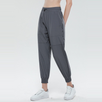 Lulu เอวสูงออกกำลังกายกางเกงโยคะเรียวกางเกงผู้หญิงเลานจ์กางเกงที่เดินทางมาพักผ่อน8803