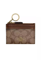 Coach Coach 拉鏈零錢銀包 (88208) –  IM/Khaki/Saddle2