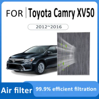 Carbon Air Filter For Toyota Camry XV50 2012~2016 2014 2015 Cab Air Conditioner Filter Replacement Auto Accessories Purify Space