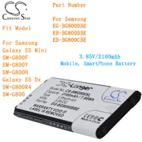 Cameron Sino 2100mAh Mobile, SmartPhone Battery for Samsung Galaxy S5 Mini SM-G800F-G800Y-G800H-G800R4 SM-G800 Galaxy S5 Dx