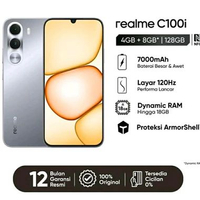 REALME C100i 4G [4/128GB-4/256GB-6/128GB] -Garansi Resmi REALME Indonesia 6/128GB Gray