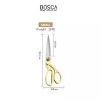 Bosca Living Tailor Scissors / Gunting Kain Gold / Gunting Potong Bahan Kain Konveksi Garmen / Texti