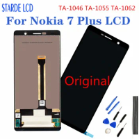 6.0"For Nokia 7 Plus LCD Display Touch Screen Digitizer Assembly Replacement For Nokia 7Plus N7Plus TA-1046 TA-1055 TA-1062 LCD