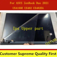 FHD(Blue) for ASUS ZenBook Duo 14 UX482 UX482E UX482EA UX482EAR UX482EG UX482EGR Display Touch LCD Screen Digitizer ASSEMBLY