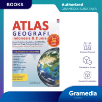 Gramedia Surabaya - Buku Atlas Geografi Indonesia & Dunia ( Tim Kartografi Bip Dan Guru-Guru Geograf