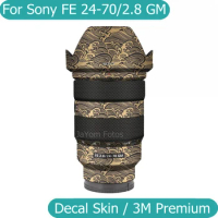 For Sony FE 24-70mm F2.8 GM SEL2470GM Decal Skin Vinyl Wrap Anti-Scratch Film Camera Lens Protective Sticker 24-70 2.8 F/2.8