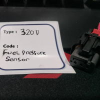 fuel pressure sensor 320d socket soket connector cat