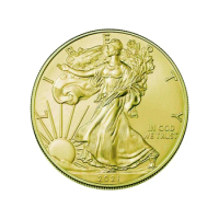 1 oz American Gold Eagle Liberty Gold Coin Statue of Liberty Eagle Coin Commemorative Coin