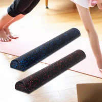 Yoga Column Roller Half Round Foam Roller Neck, Balance Training Yoga Blocks Foam Half Roller Massage Muscle Roller