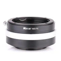 KECAY Adapter Ring for Nikon N/G AF-S AI AI(G) Lens to Fujifilm Fuji FX X-E3/XE1/XT100/X-H1/X-A2/X-A5/XT1XT2 XT10 XPRO2 x100F 4
