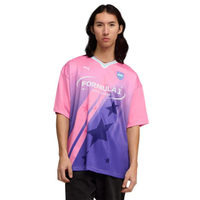 F1  Miami เสื้อยืดผู้ชาย สีชมพู